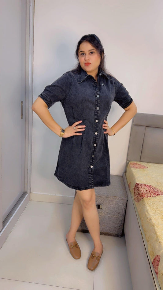 DENIM DRESS SSR1002