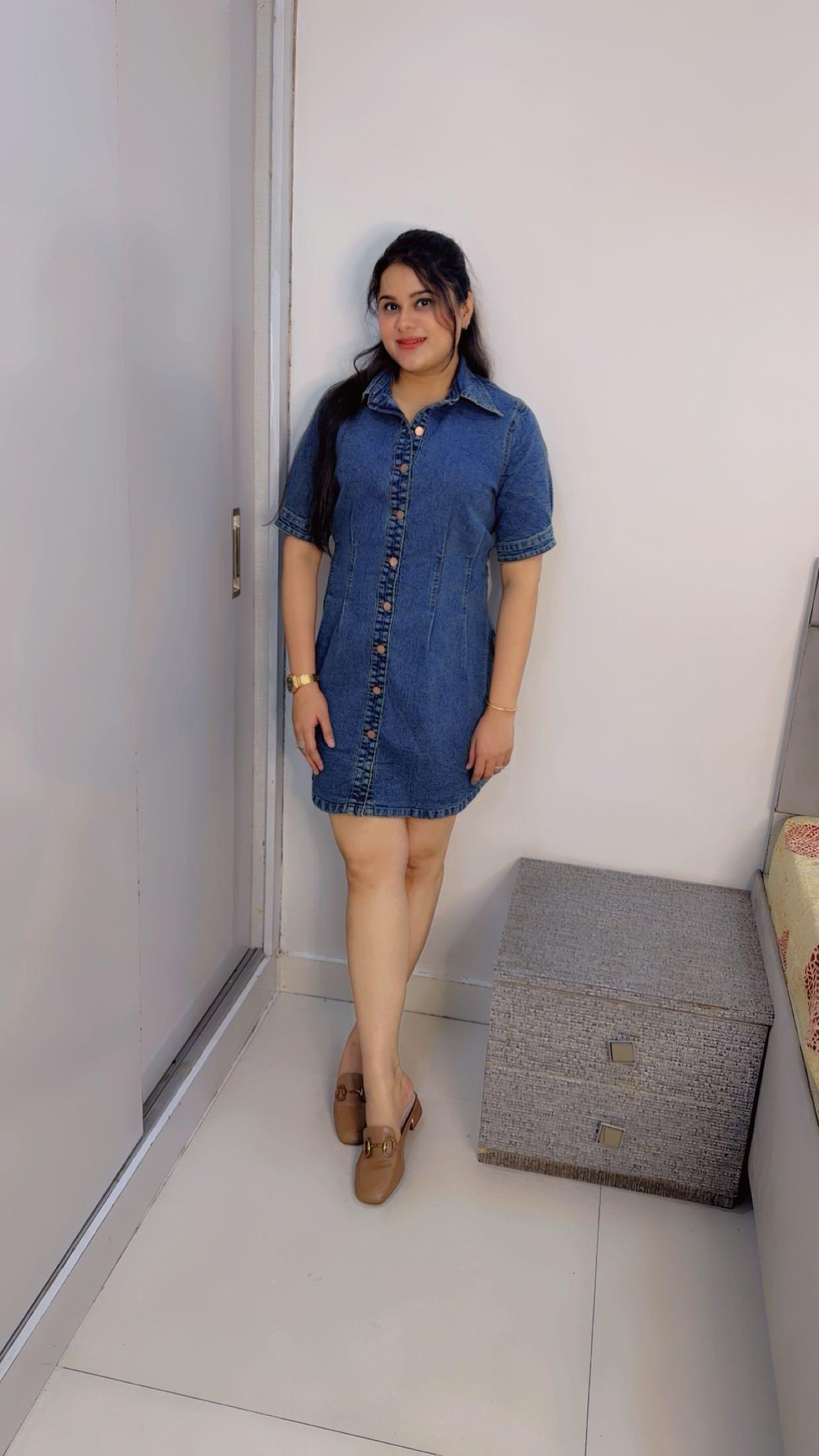 DENIM DRESS SSR1002