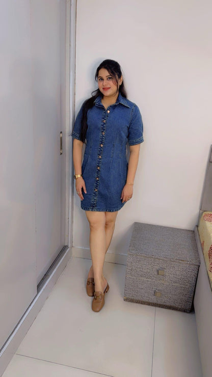 DENIM DRESS SSR1002